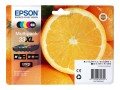 Tusz Epson Oryginał XL C13T33574020 (C13T33574010 / C13T33574011) Color(CMYK)